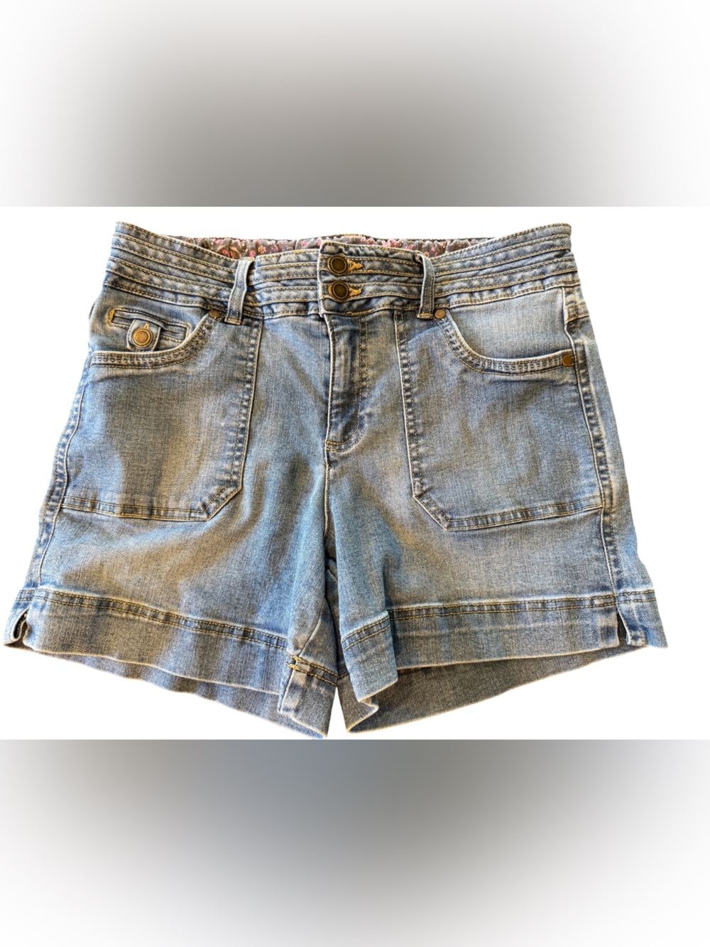 one 5 one Light Blue Denim Women’s Shorts